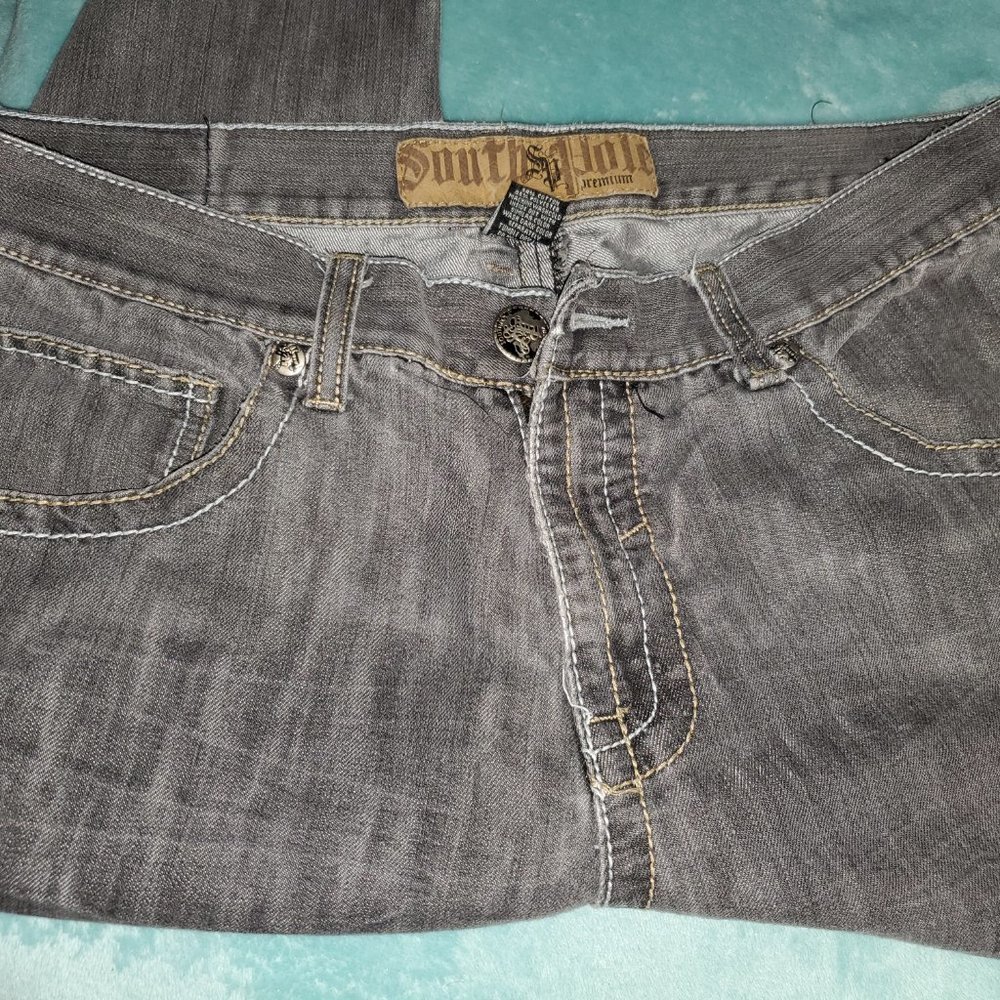 VTG South Pole Black Baggy 38x32 - Picture 3 of 5